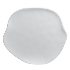 Steelite 7008DD007 Marisol White 14" Melamine Cheese Platter