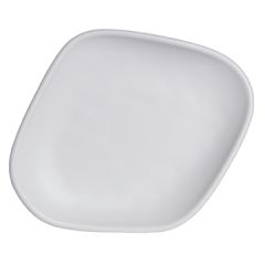 Steelite 7008DD011 Marisol White Melamine Rectangular Platter