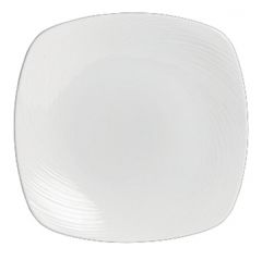 Steelite 9032C747 Spyro White 9" Square Metro Plate