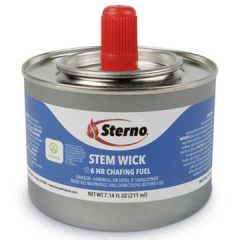 Sterno 10102 6 Hour Stem Wick Chafing Fuel