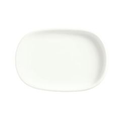 Syracuse 905356421 Slenda 4-3/8" x 3" White Rectangular Verve Dish