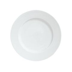 Syracuse 911194002 Reflections 10-7/8" White Medium Rim Plate
