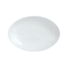 Syracuse 911194409 Reflections 14-1/8" x 10-3/8" White Oval Platter