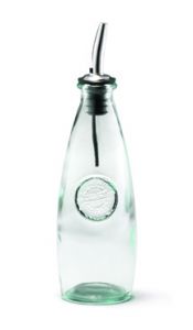 Tablecraft 6619 12 oz Authentic Oil & Vinegar Bottles -Recycle Glass
