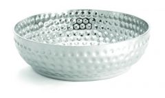 Tablecraft RB196 Bali 19" X 5-3/4" S/S Double Wall Punch Bowl