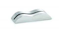 Tablecraft RCW41 4 X 1" Stainless Steel Wavy Card Holder