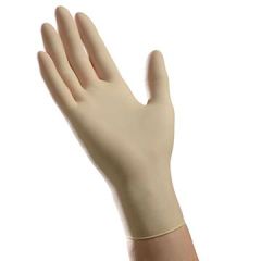 Tradex LLG5101 Ambitex Powdered Cream Latex Gloves - Large