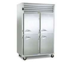 Traulsen G20002 2-Section Half Door Reach-In Refrigerator, Right Hinge