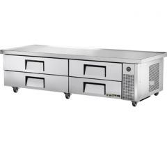 True TRCB-82-86 86-1/4" Refrigerated Chef Base - 4 drawers