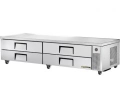 True TRCB-96 95-1/2"L Refrigerated Chef Base - 4 drawers