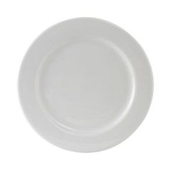 Tuxton ALA-074 Alaska 7-1/2" White Wide Rim Plate