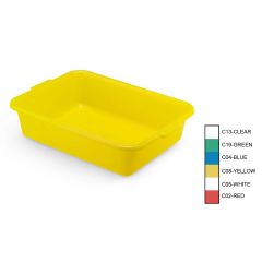 Vollrath 1521-C08 5-Inch Traex Color-Mate Yellow Food Box