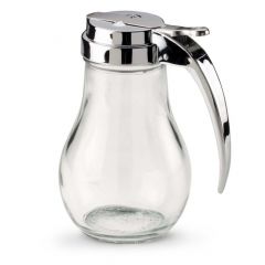 Vollrath 214 14-Ounce Traex Dripcut Glass Server With Chrome-Plated Top