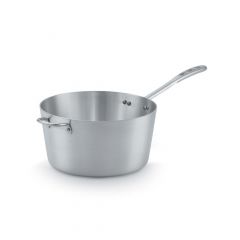 Vollrath 67310 10 Quart Wear-Ever Tapered Sauce Pan With Natural Finish