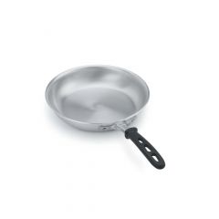 Vollrath 67910 10-Inch Wear Ever Aluminum Fry Pan With Natural Finish And Trivent Silicone Handle