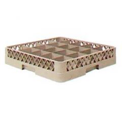 Vollrath TR5A Traex Full-Size 20-Compartment Beige Cup Rack
