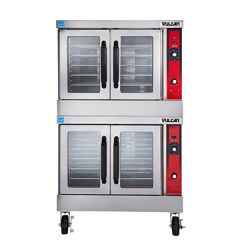Convection Oven, Gas, Double-Deck, Stand