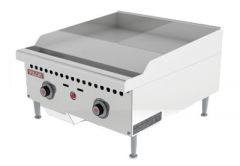 Vulcan VCRG24-T 24" Countertop Gas Griddle - Thermostatic Controls