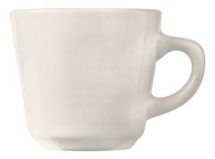 World Tableware 840-110-004 Porcelana 7 oz Rolled Edge Tall Cup