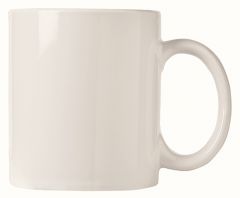 World Tableware CM-12 Porcelain 12 oz Mug, Bright White