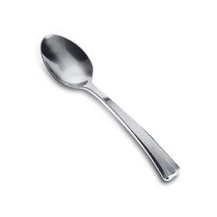EMI Yoshi EMI-GWTS Glimmerware 6.25" Silver Plastic Spoons