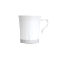 EMI Yoshi EMI-REM8W Resposables 8 oz White Plastic Coffee Mug