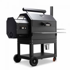 Yoder Smokers YS640S Pellet Grill w/ Drain & Stainless Steel Shelves