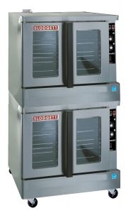 Blodgett ZEPH-100-G-ES DBL Zephaire Double Deck Standard Gas Convection Oven